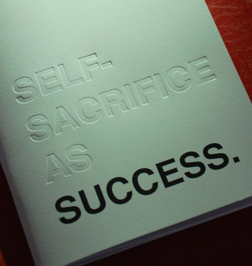 Self-Sacrifice as Success by Lann Herlihy